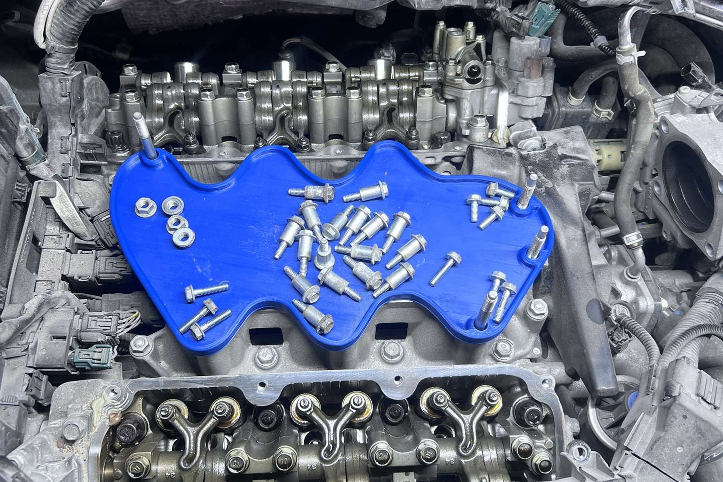 J35 Earth Dreams Upper Intake Block Off Plate